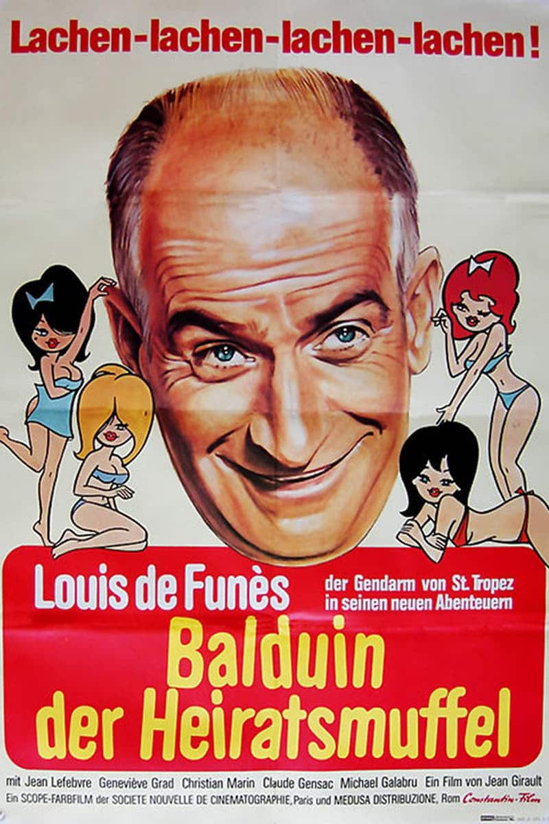 Plakat von "Balduin, der Heiratsmuffel"