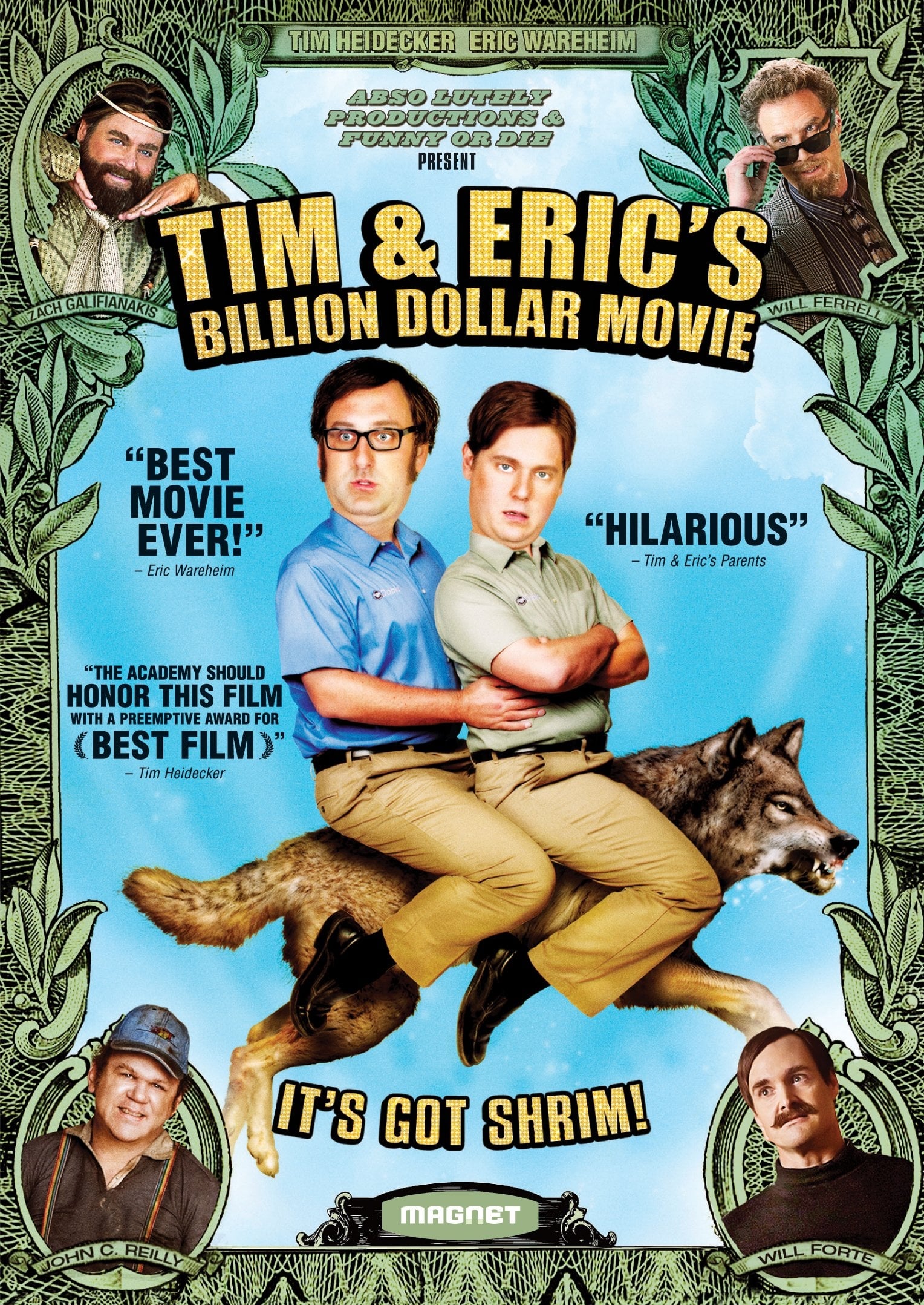 Plakat von "Tim and Eric's Billion Dollar Movie"