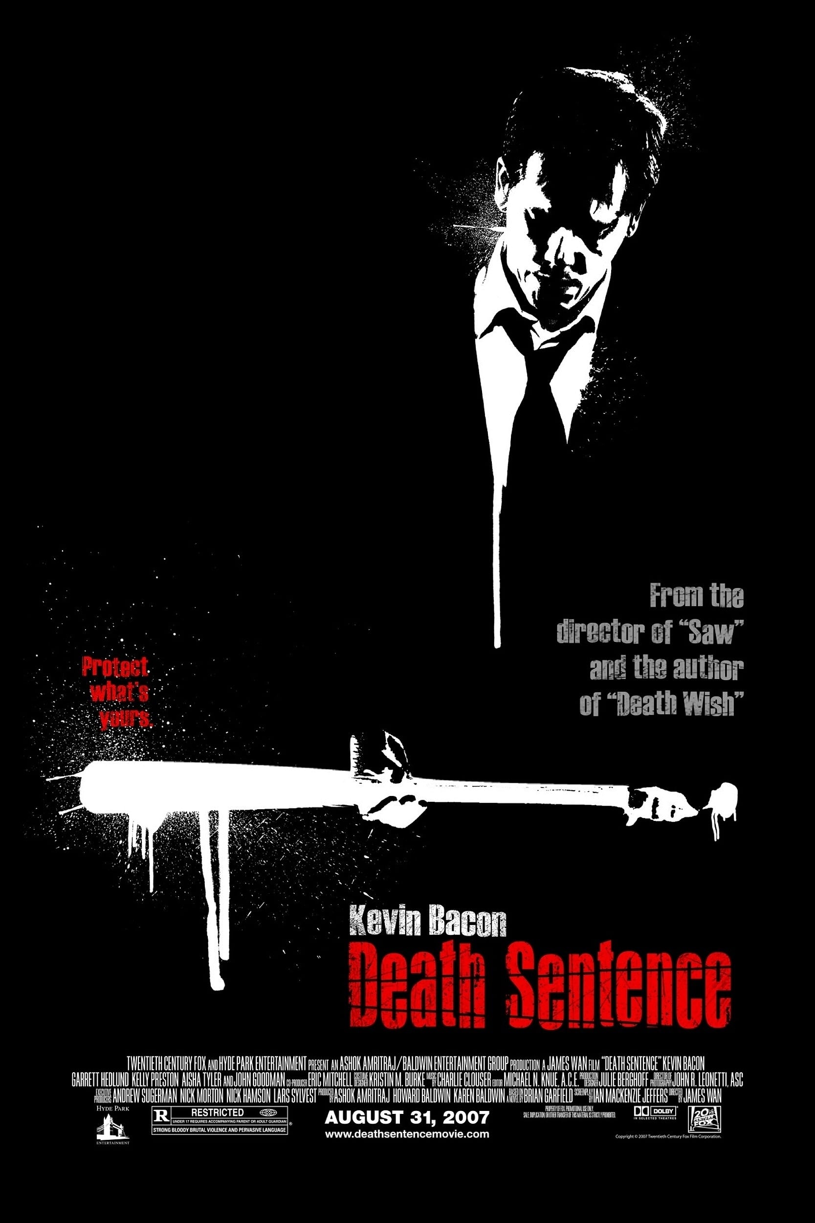 Plakat von "Death Sentence - Todesurteil"