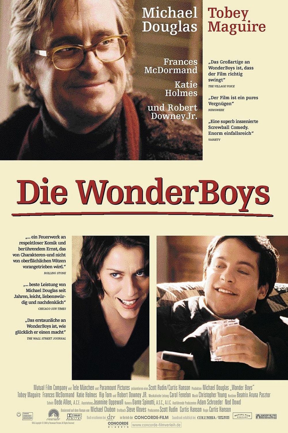 Plakat von "Die WonderBoys"