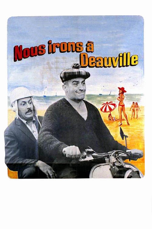Plakat von "Wir fahren nach Deauville"