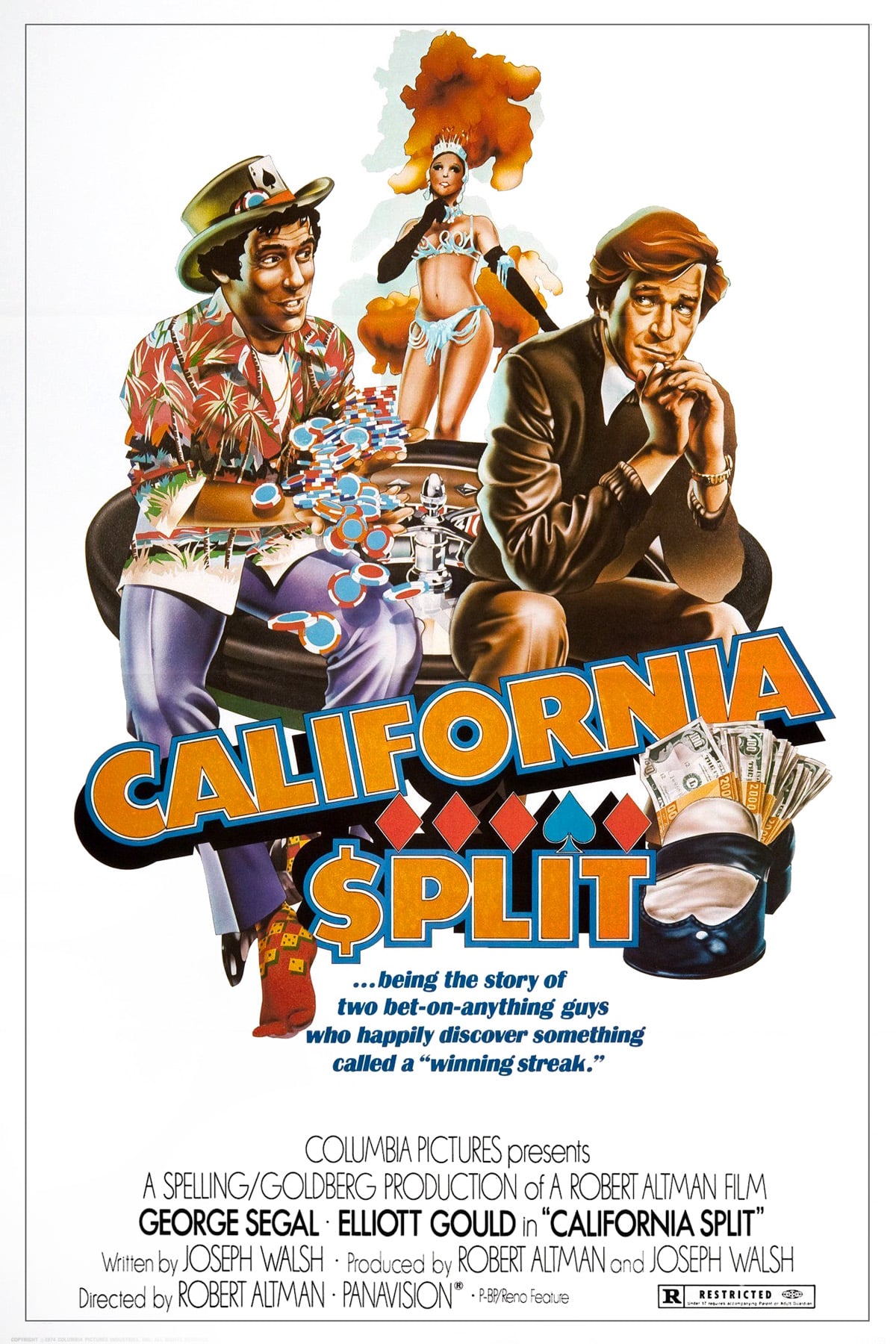 Plakat von "California Split"
