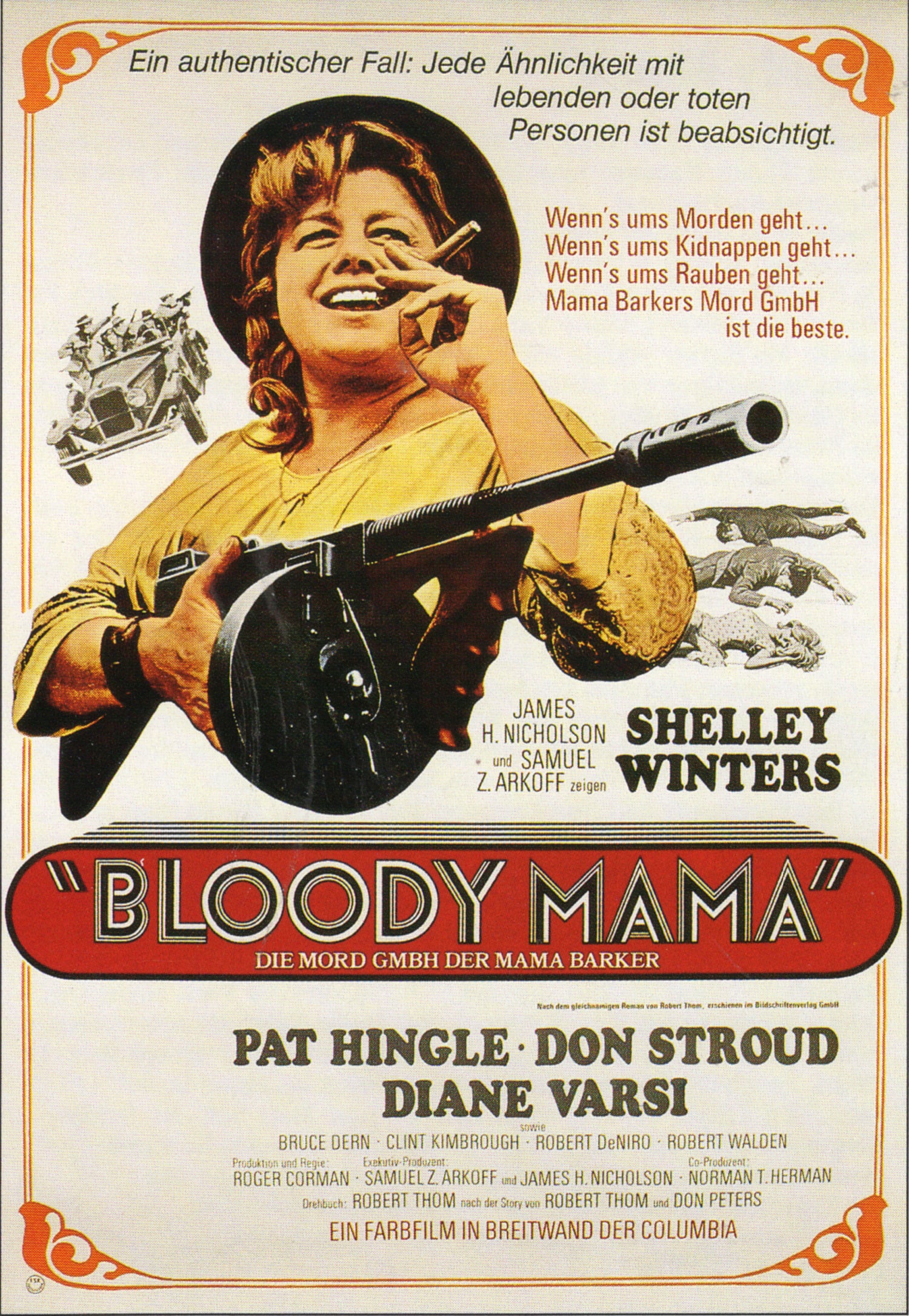 Plakat von "Bloody Mama"