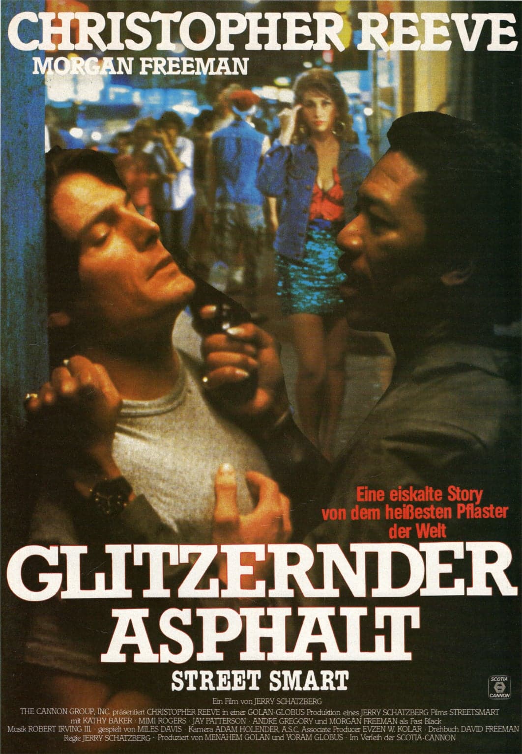 Plakat von "Glitzernder Asphalt"