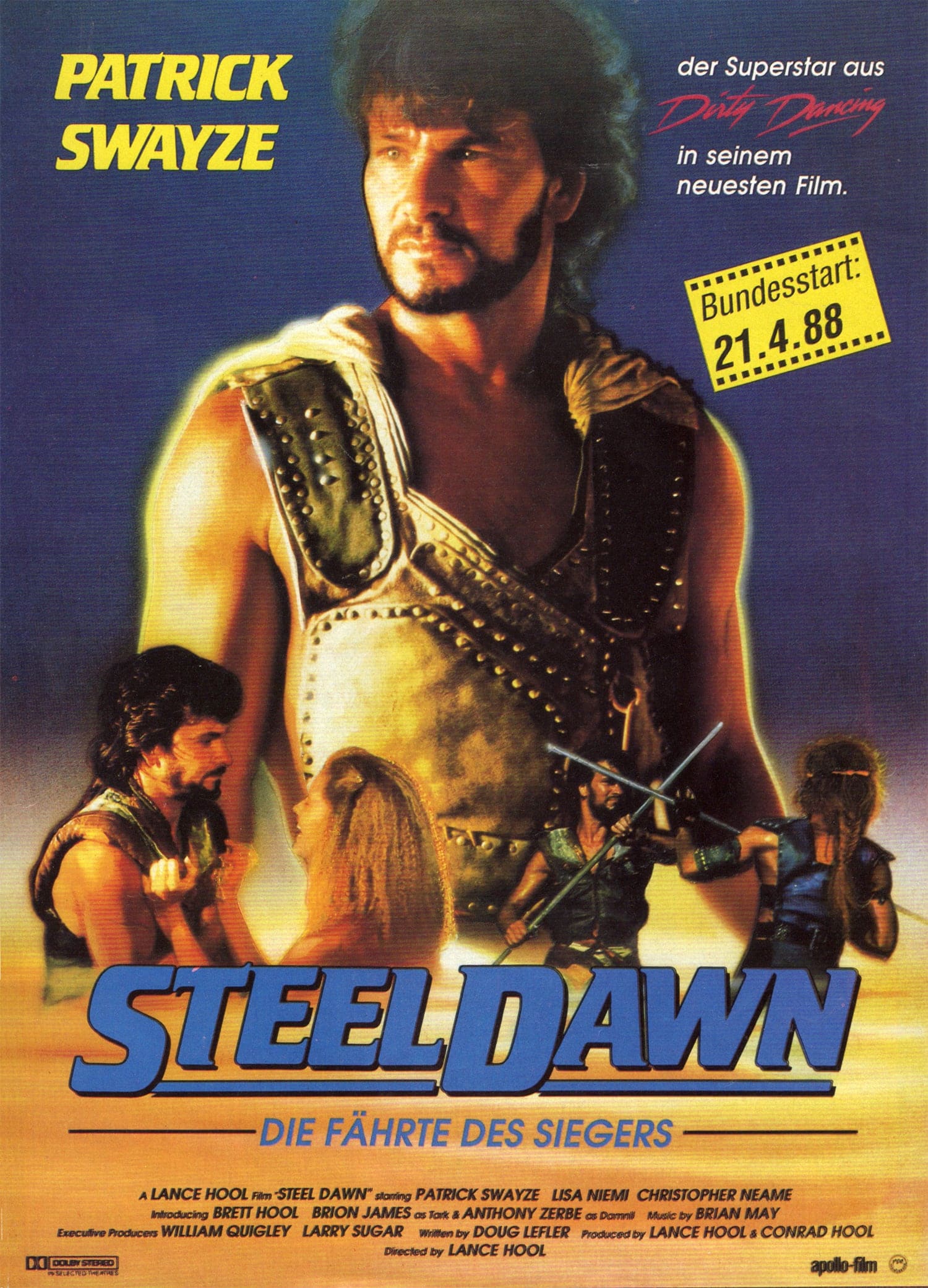 Plakat von "Steel Dawn - Die Fährte des Siegers"