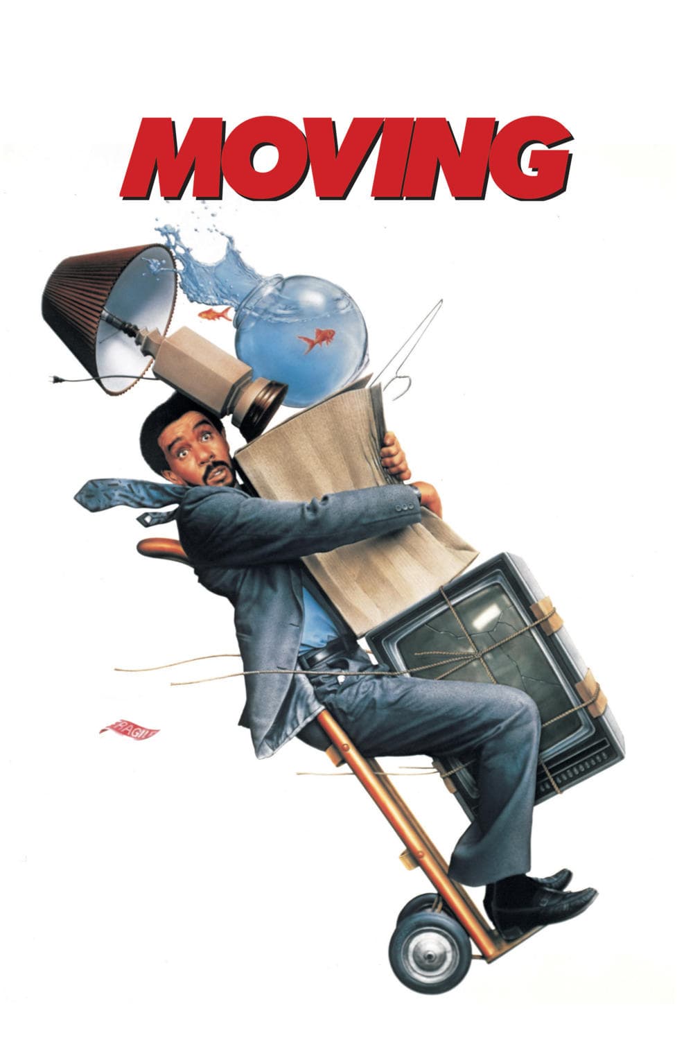 Plakat von "Moving - Rückwärts ins Chaos"