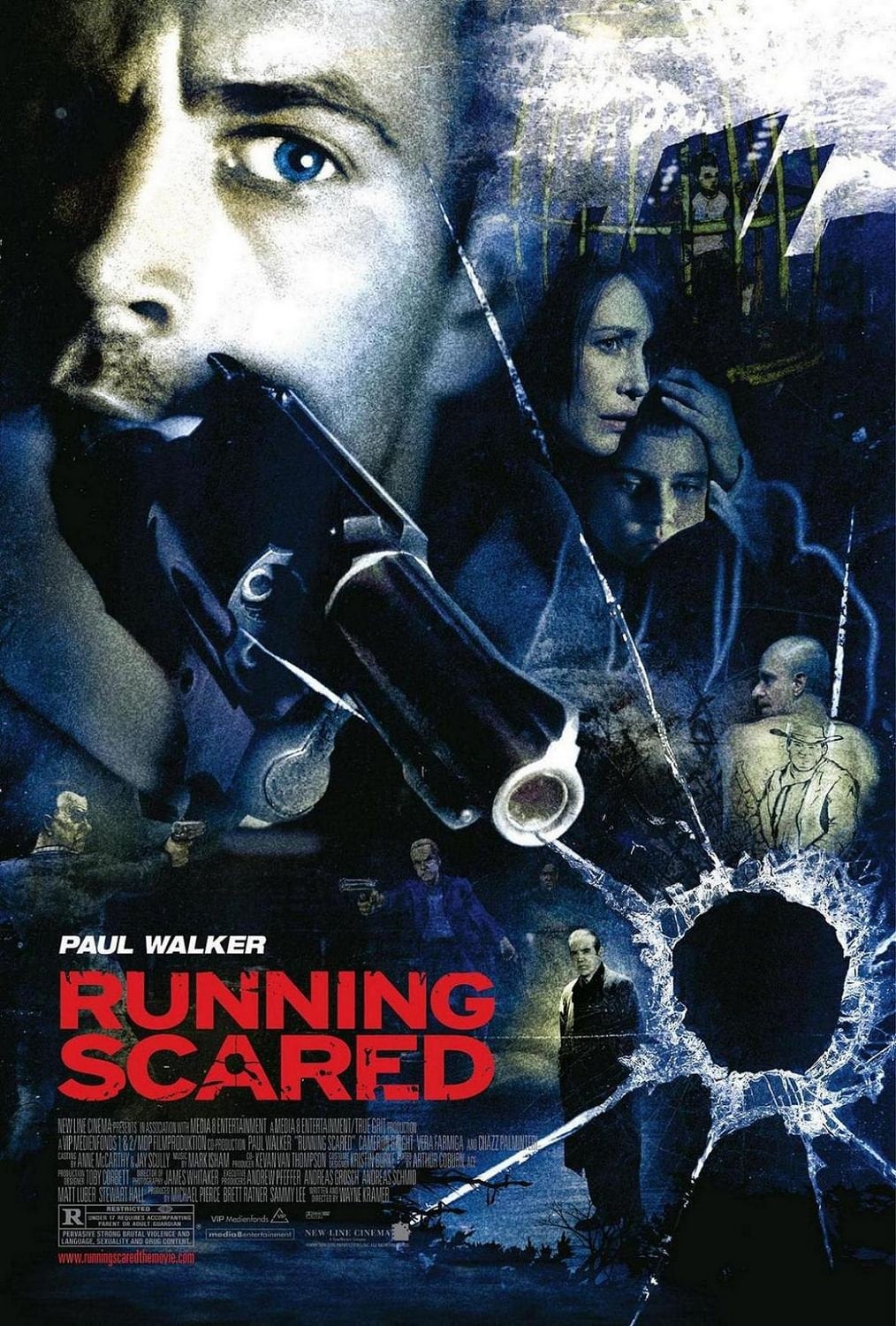 Plakat von "Running Scared"