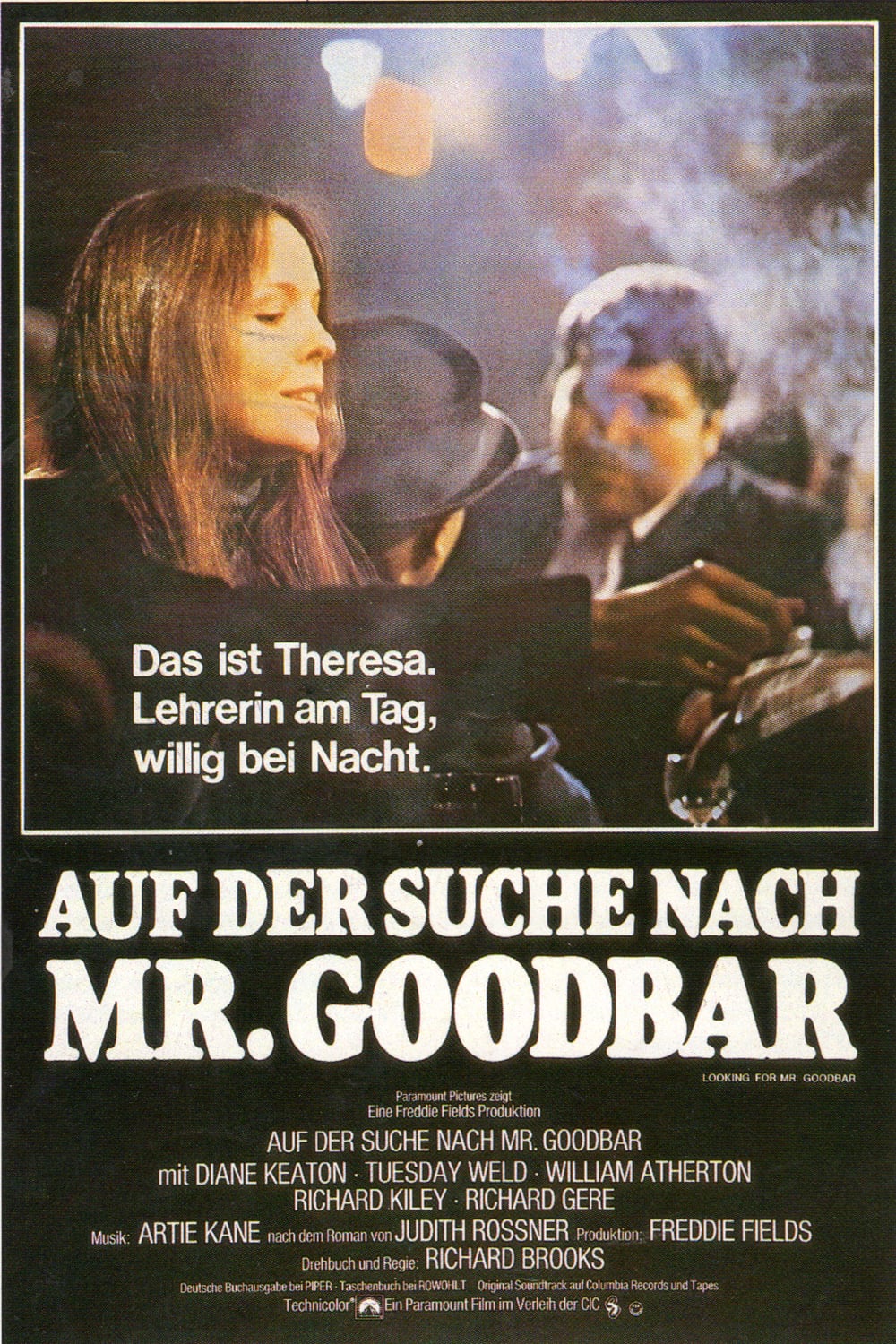 Plakat von "Auf der Suche nach Mr. Goodbar"