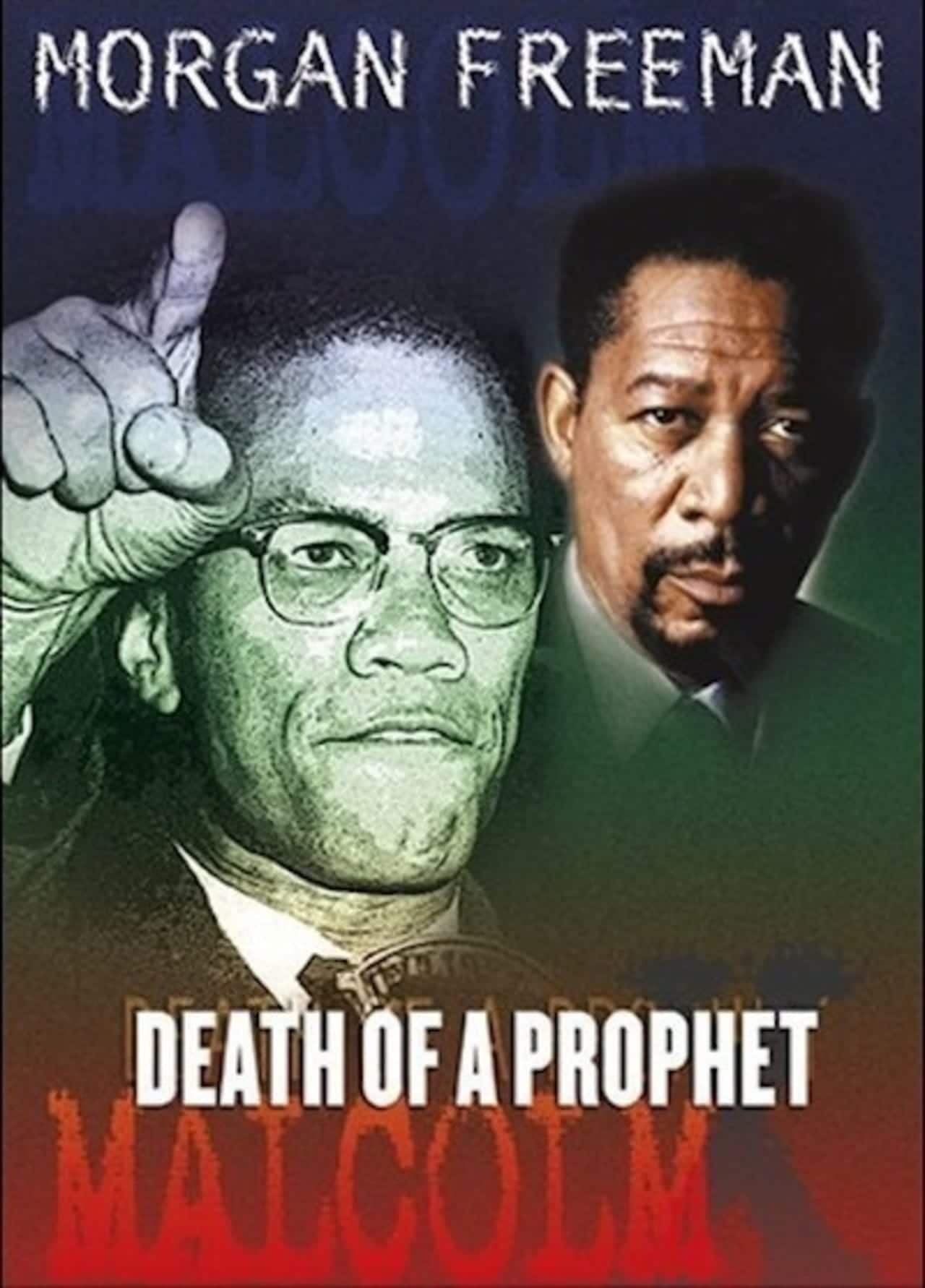 Plakat von "Malcolm X - Tod eines Propheten"