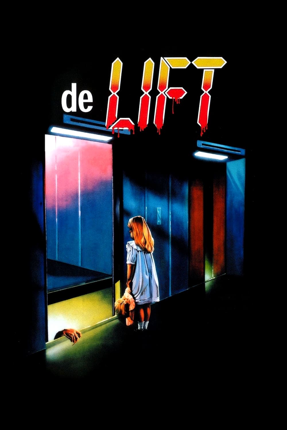 Plakat von "Fahrstuhl des Grauens"