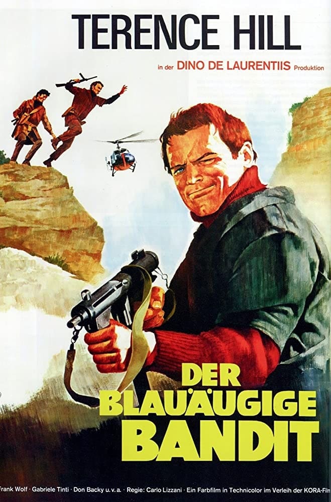 Plakat von "Der blauäugige Bandit"