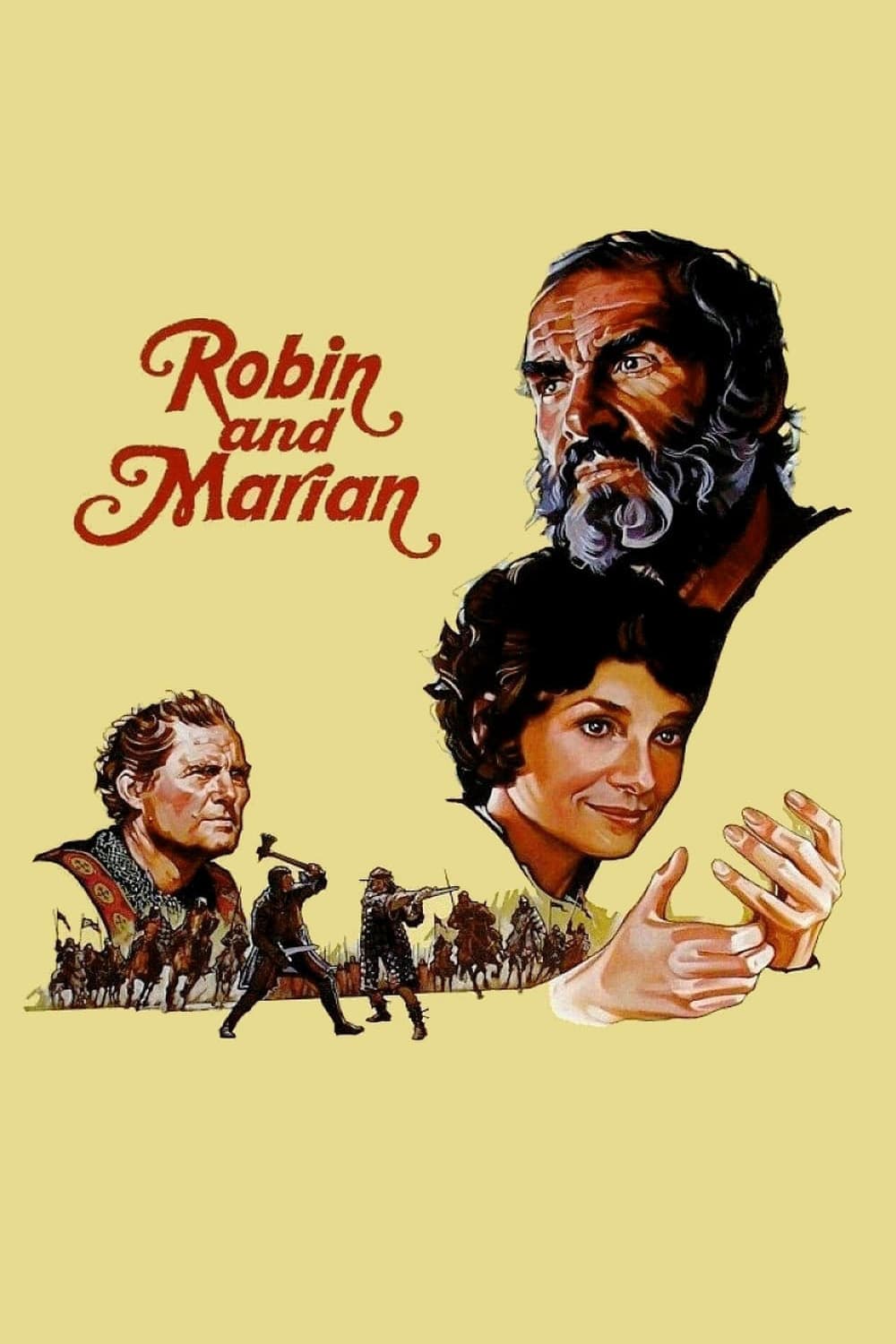 Plakat von "Robin und Marian"