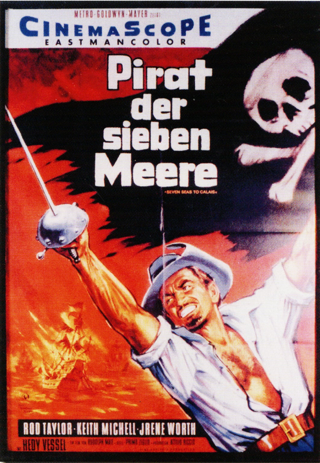 Plakat von "Pirat der sieben Meere"