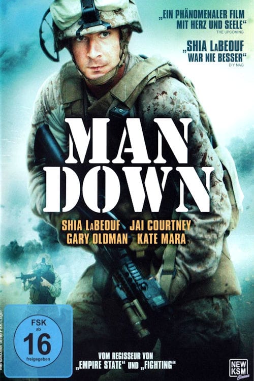 Plakat von "Man Down"