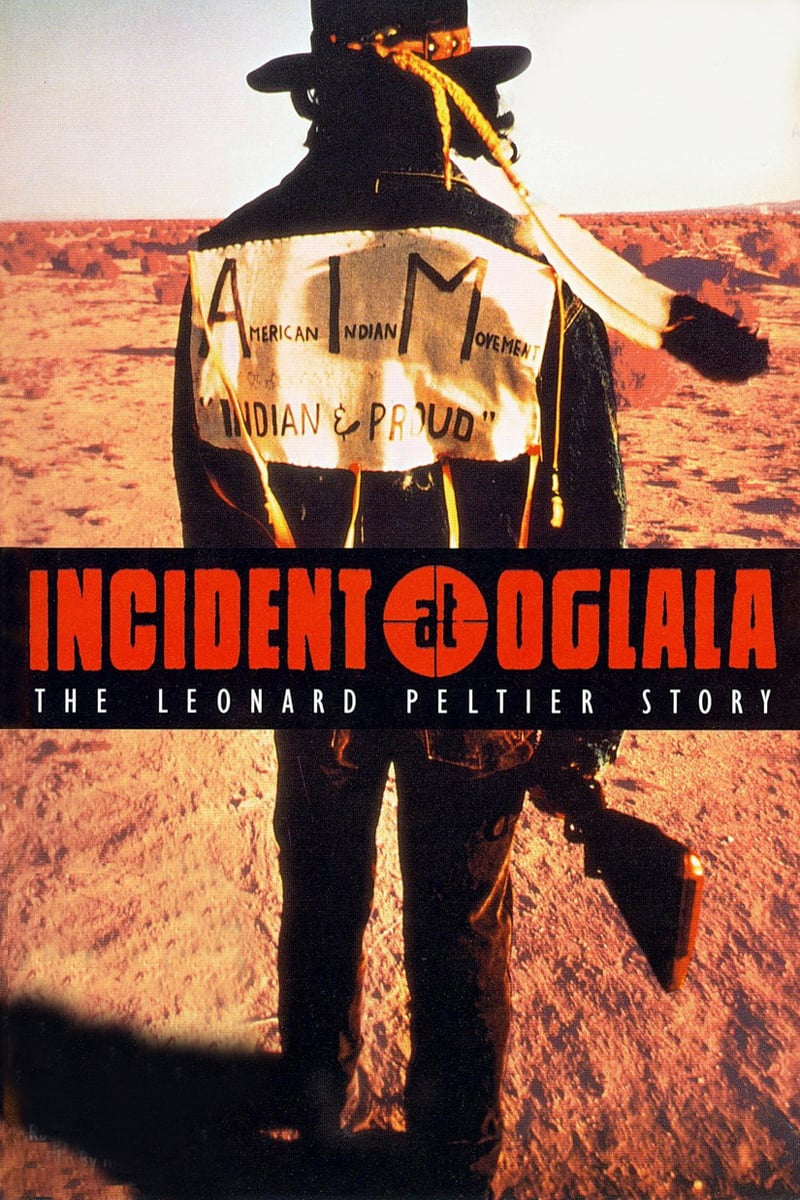 Plakat von "Incident at Oglala"