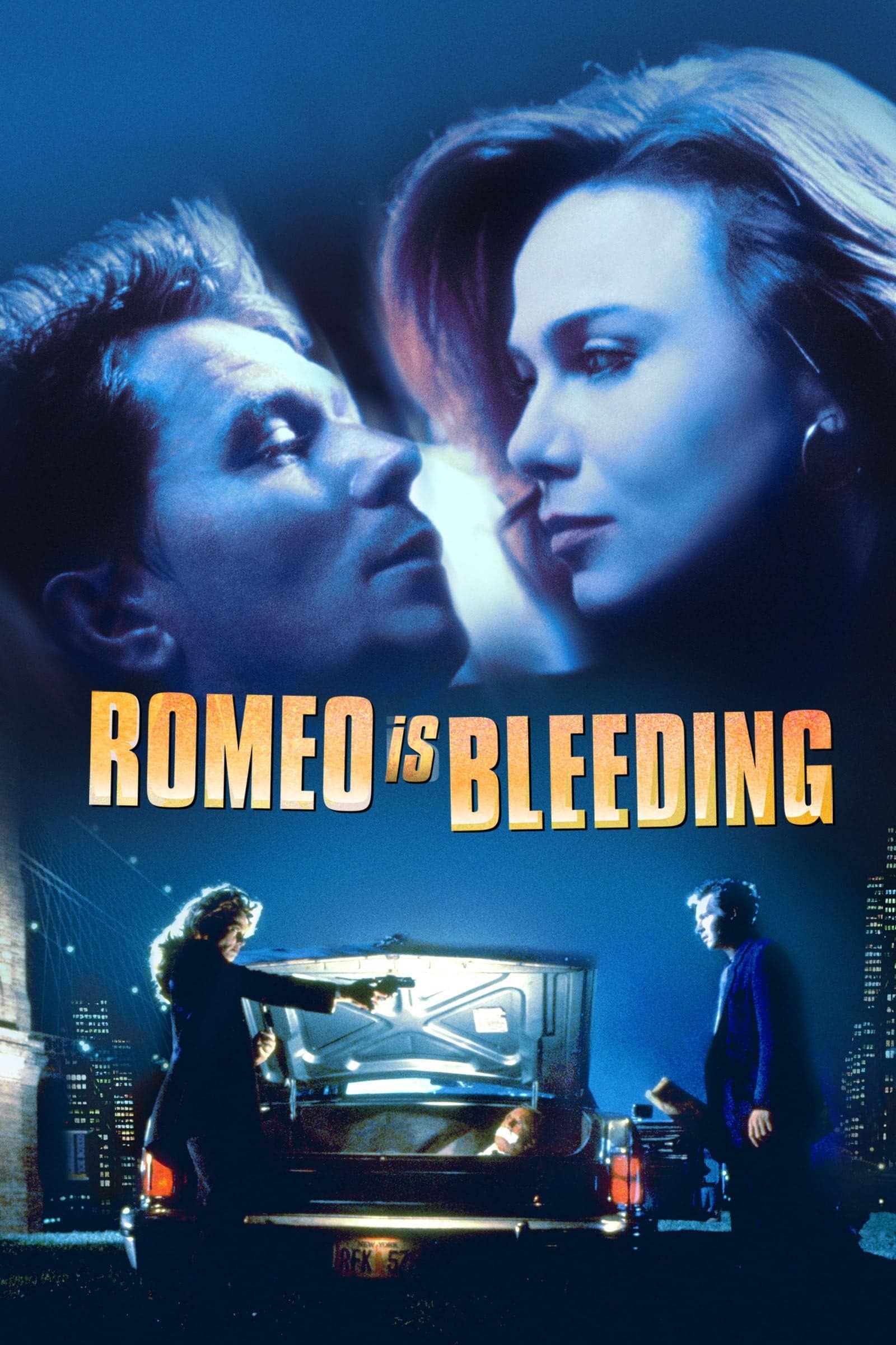 Plakat von "Romeo Is Bleeding"