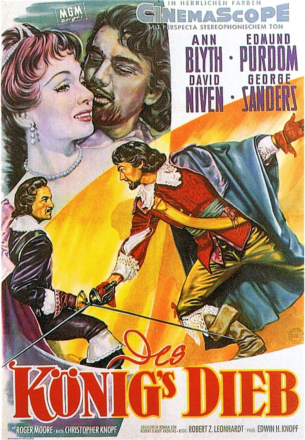 Plakat von "Des Königs Dieb"