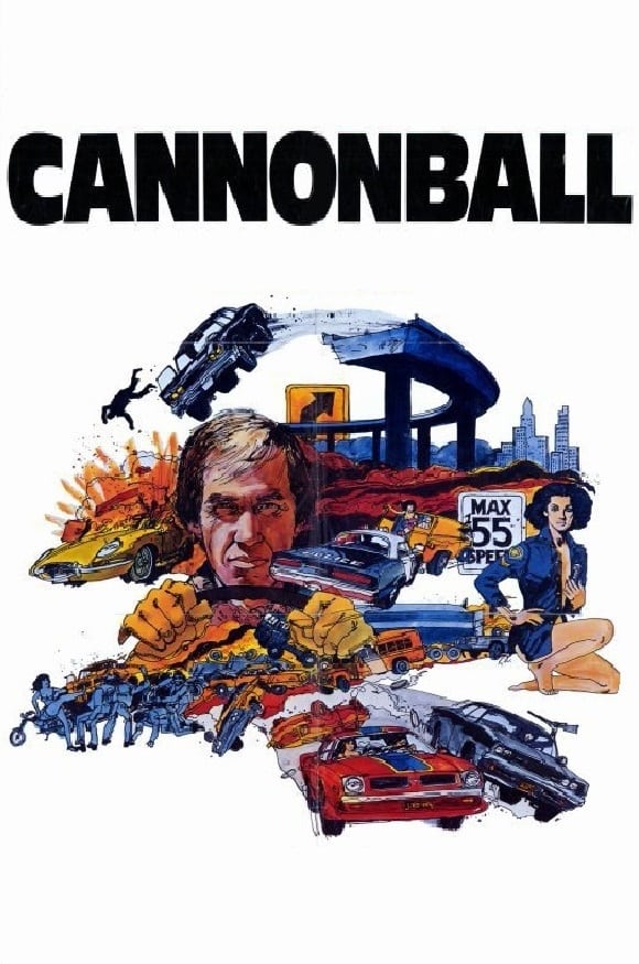 Plakat von "Cannonball"