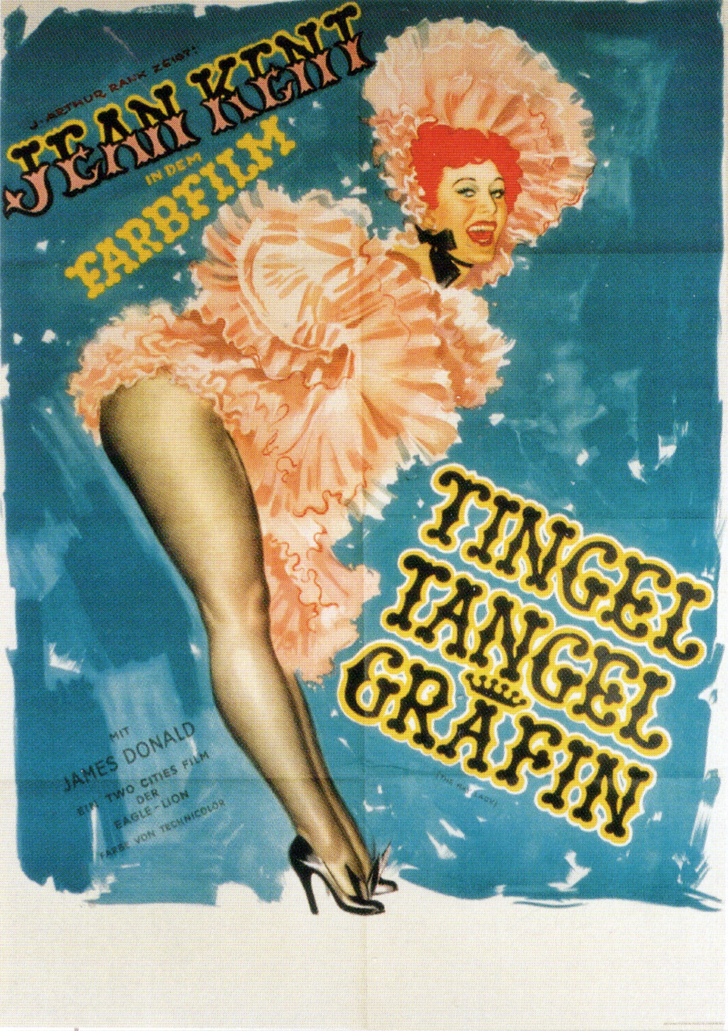 Plakat von "Die Tingeltangelgräfin"