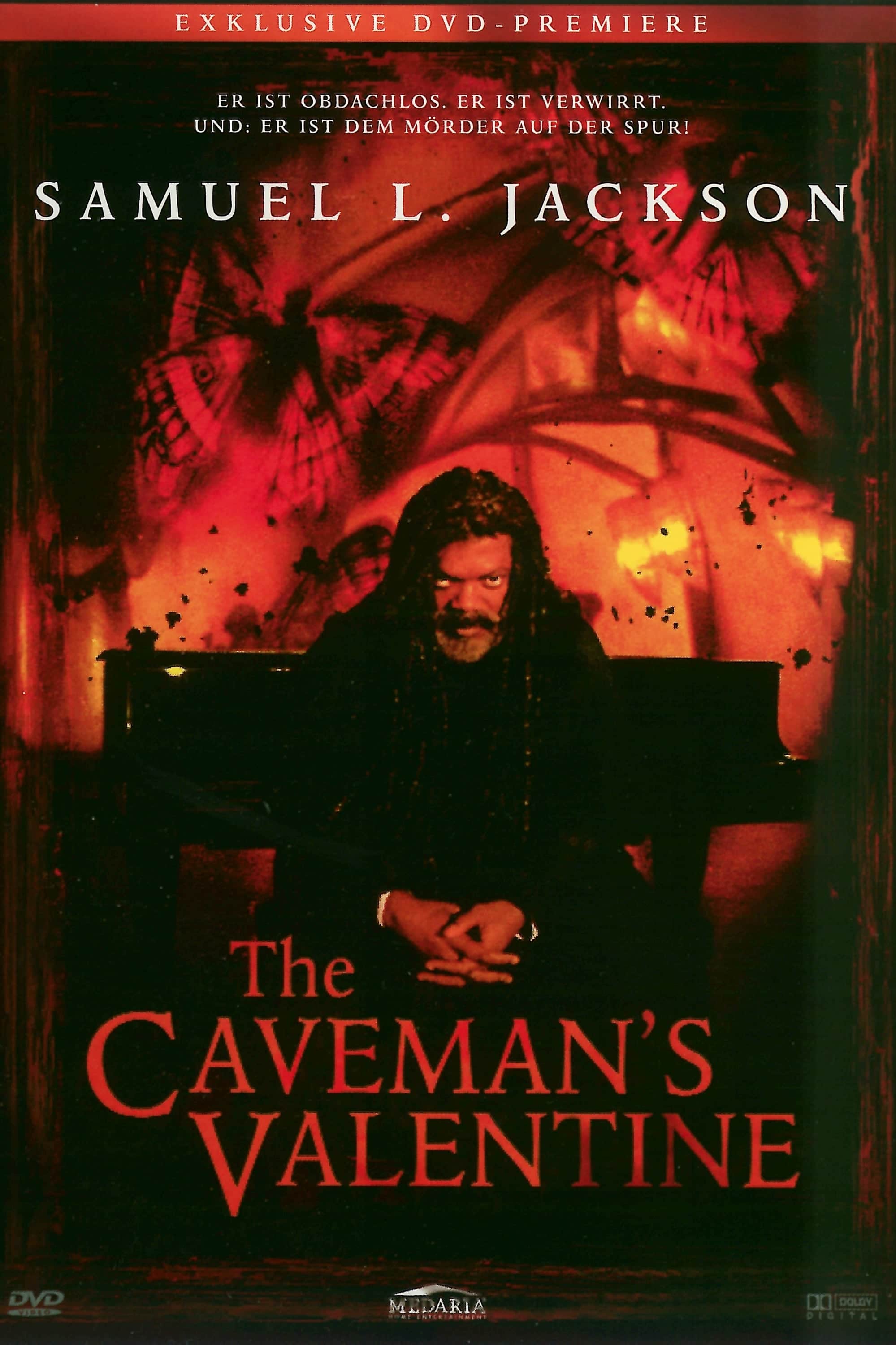 Plakat von "Cavemans Valentine - Tod eines Engels"