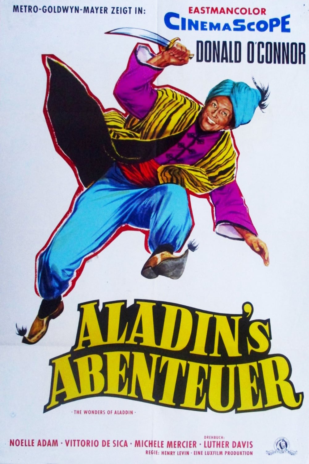 Plakat von "Aladins Abenteuer"