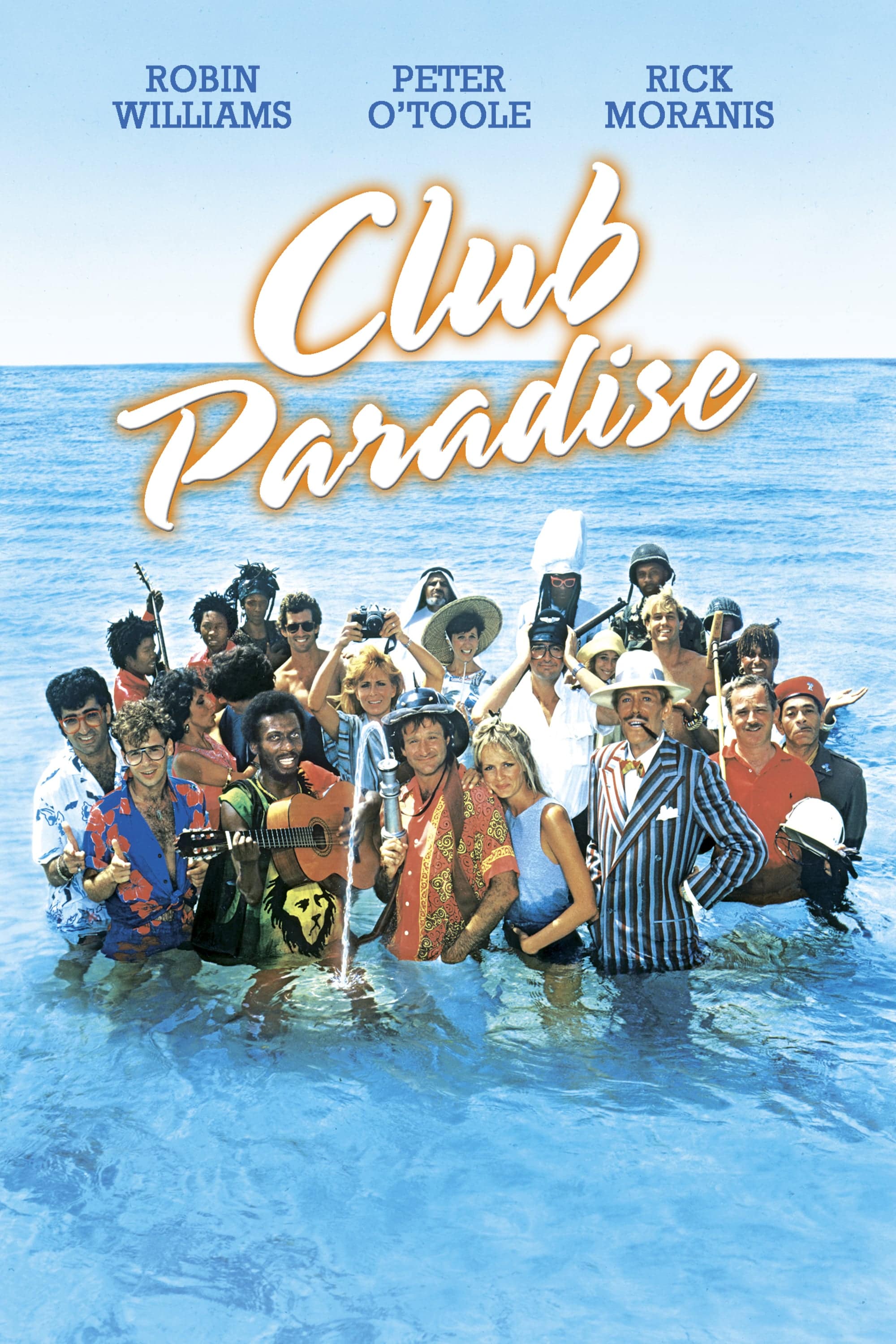Plakat von "Club Paradise"