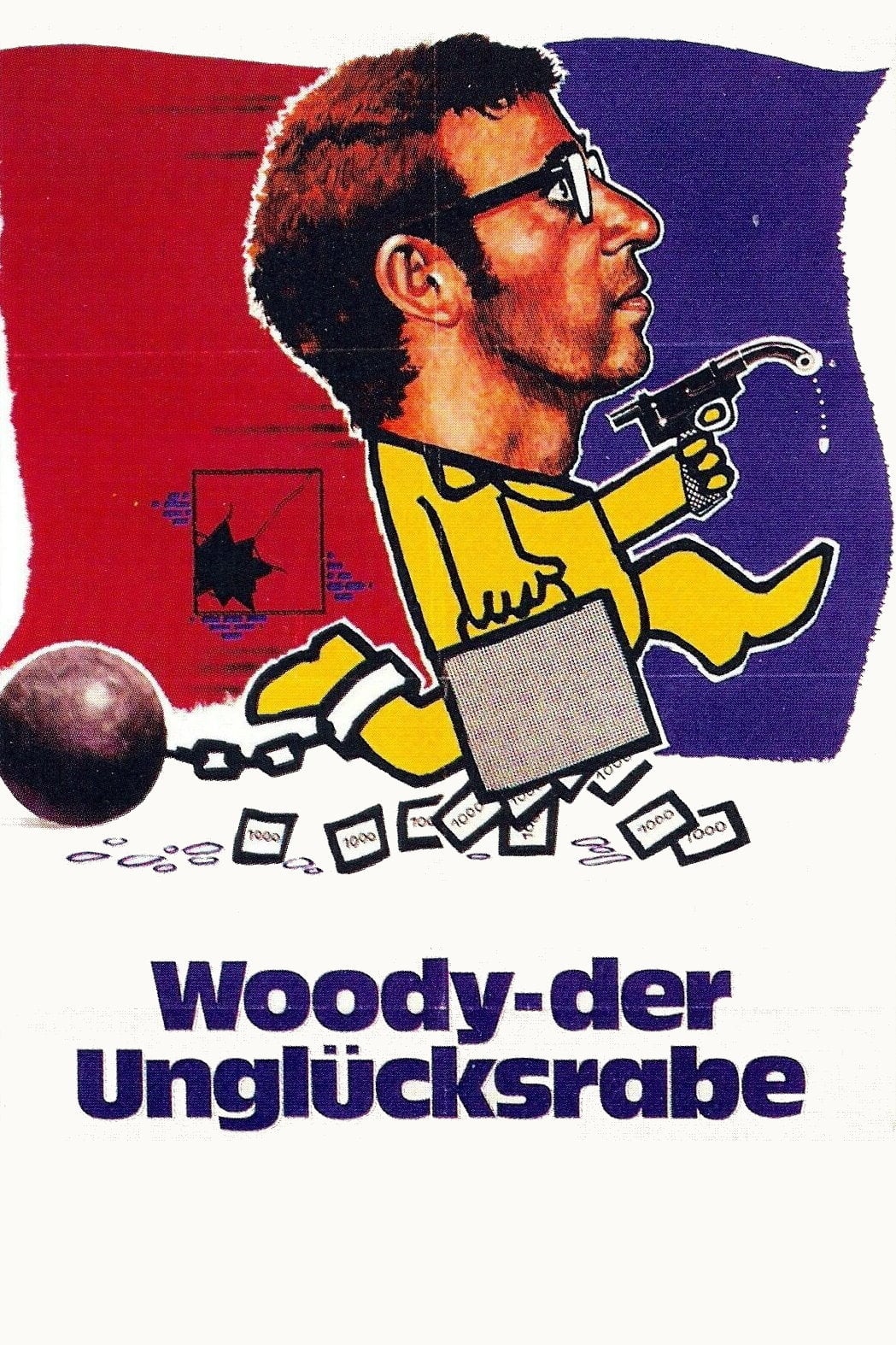 Plakat von "Woody, der Unglücksrabe"