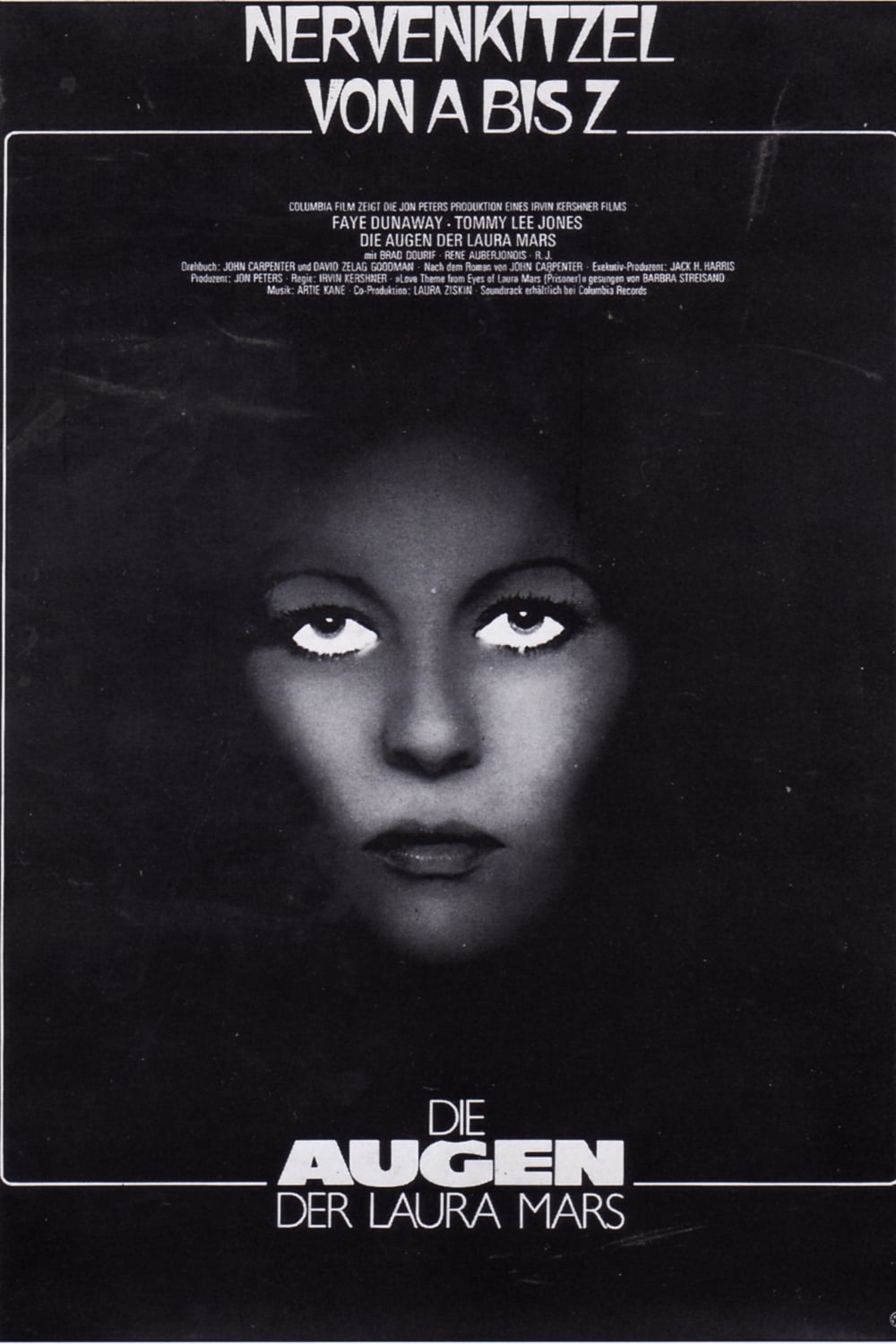 Plakat von "Die Augen der Laura Mars"