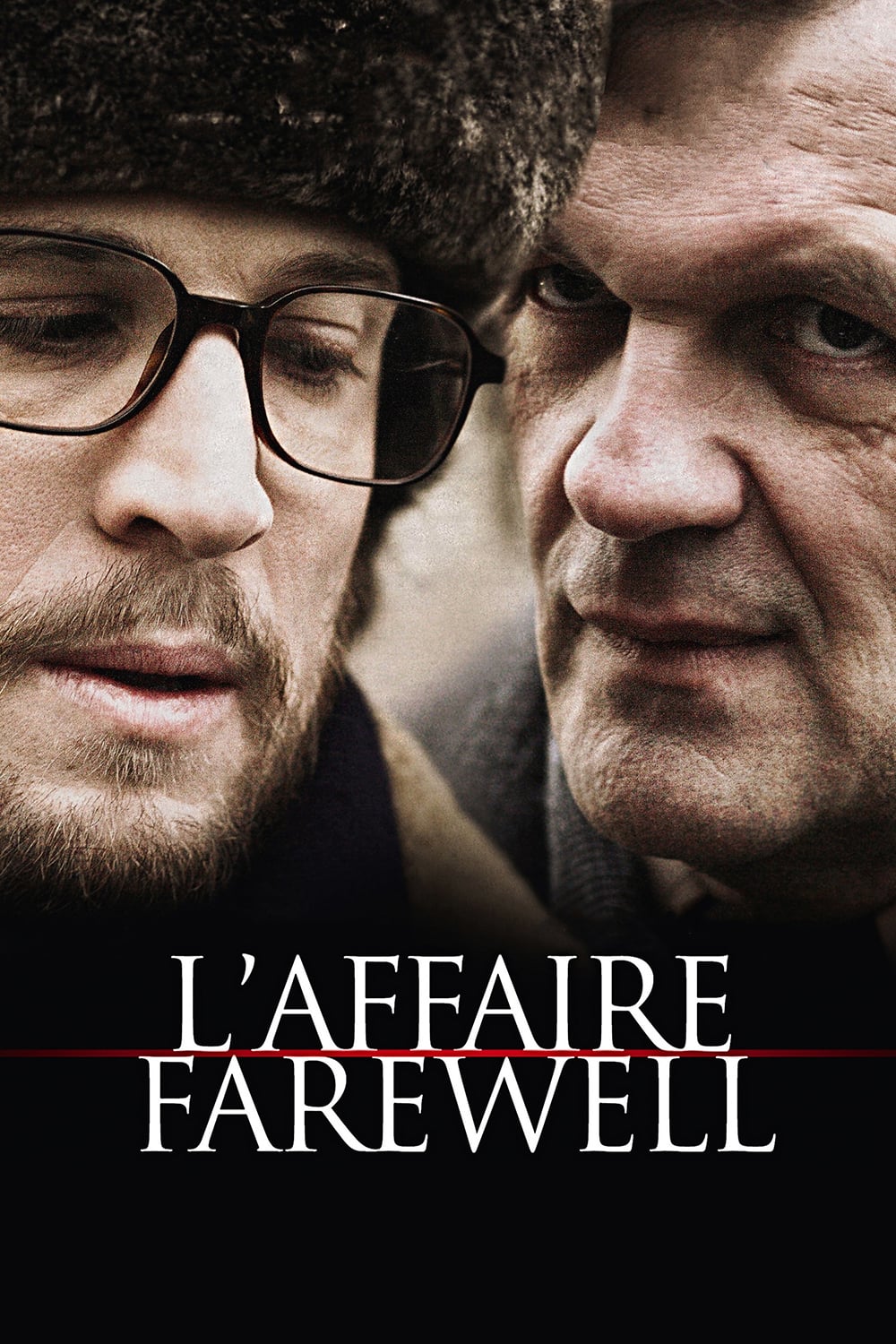 Plakat von "Die Affäre Farewell"