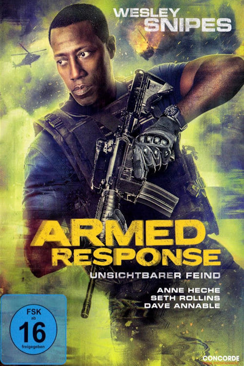 Plakat von "Armed Response - Unsichtbarer Feind"