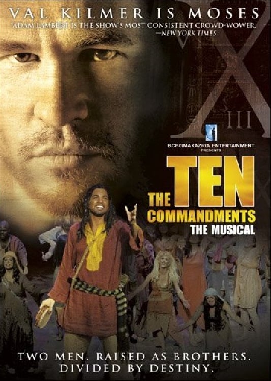 Plakat von "The Ten Commandments: The Musical"