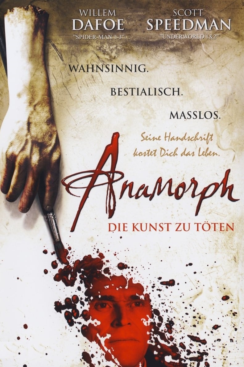 Plakat von "Anamorph - Die Kunst zu töten"