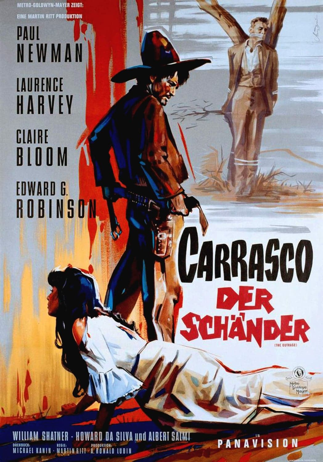 Plakat von "Carrasco, der Schänder"