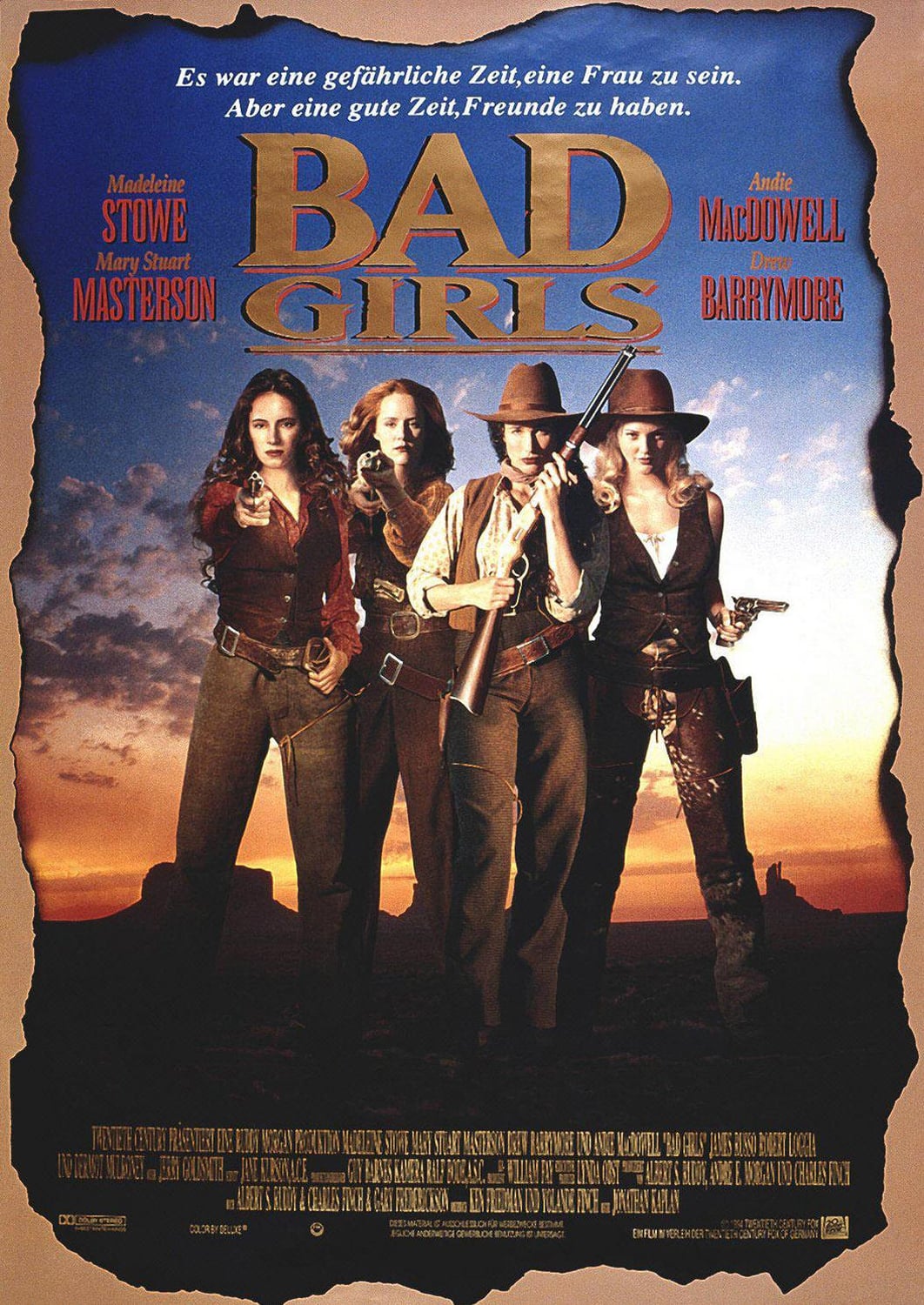 Plakat von "Bad Girls"