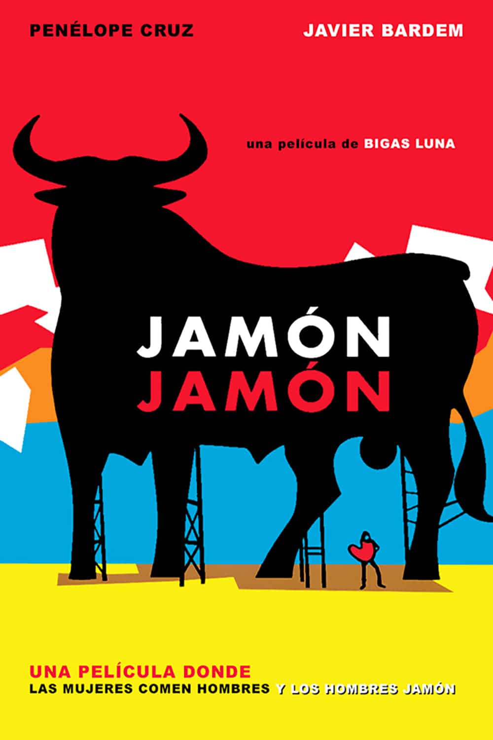 Plakat von "Jamon, Jamon - Lust auf Fleisch"
