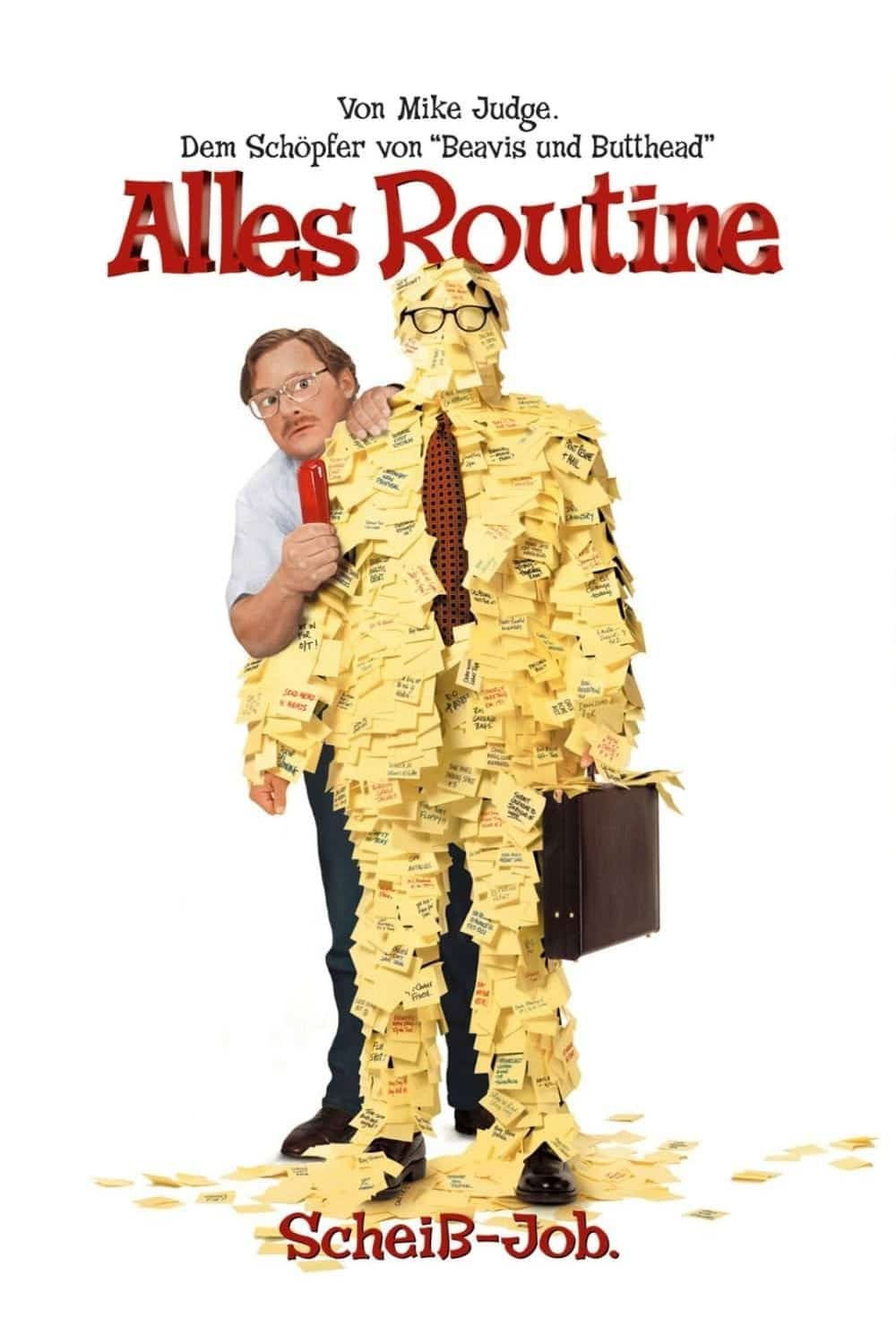 Plakat von "Alles Routine"