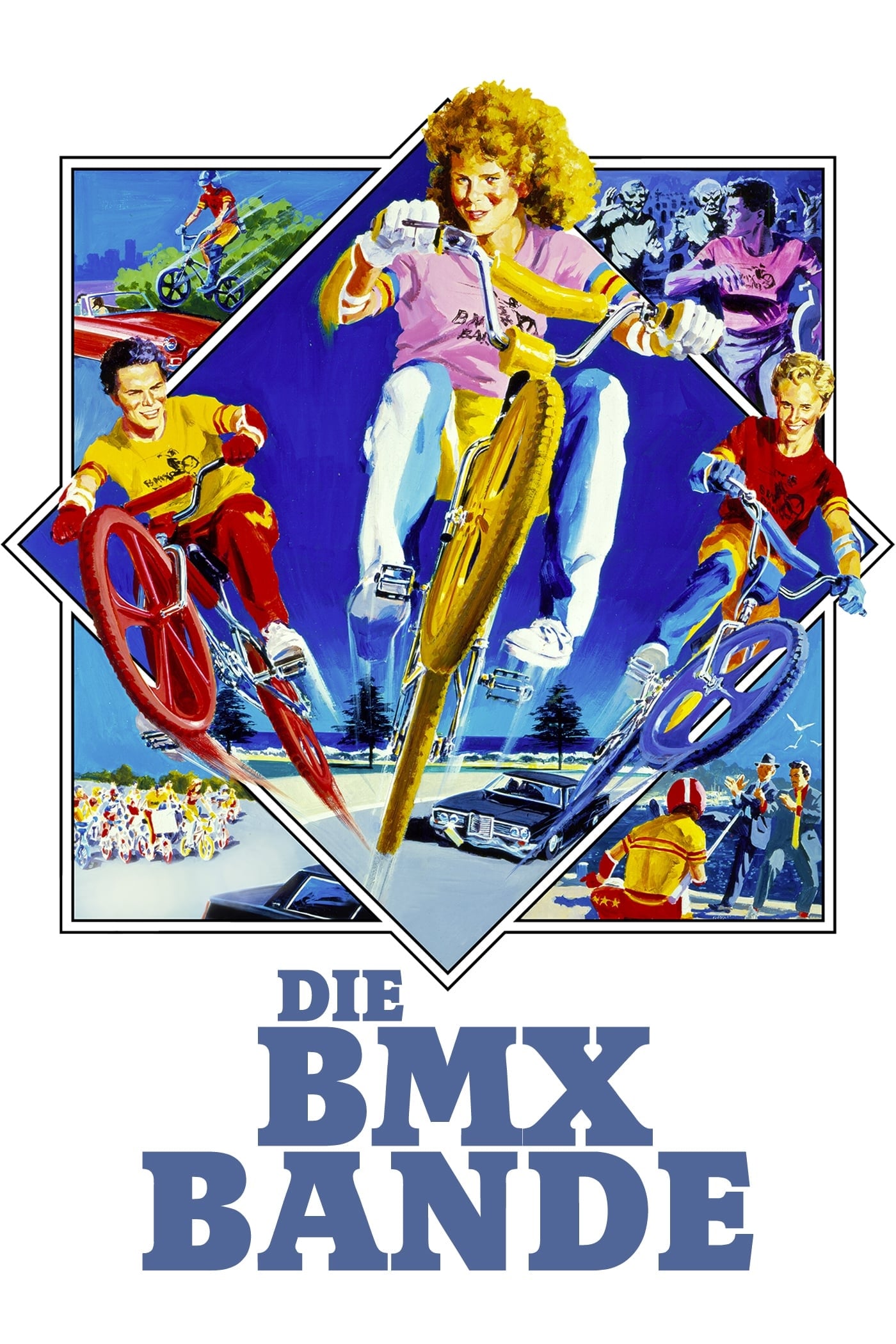 Plakat von "Die BMX-Bande"