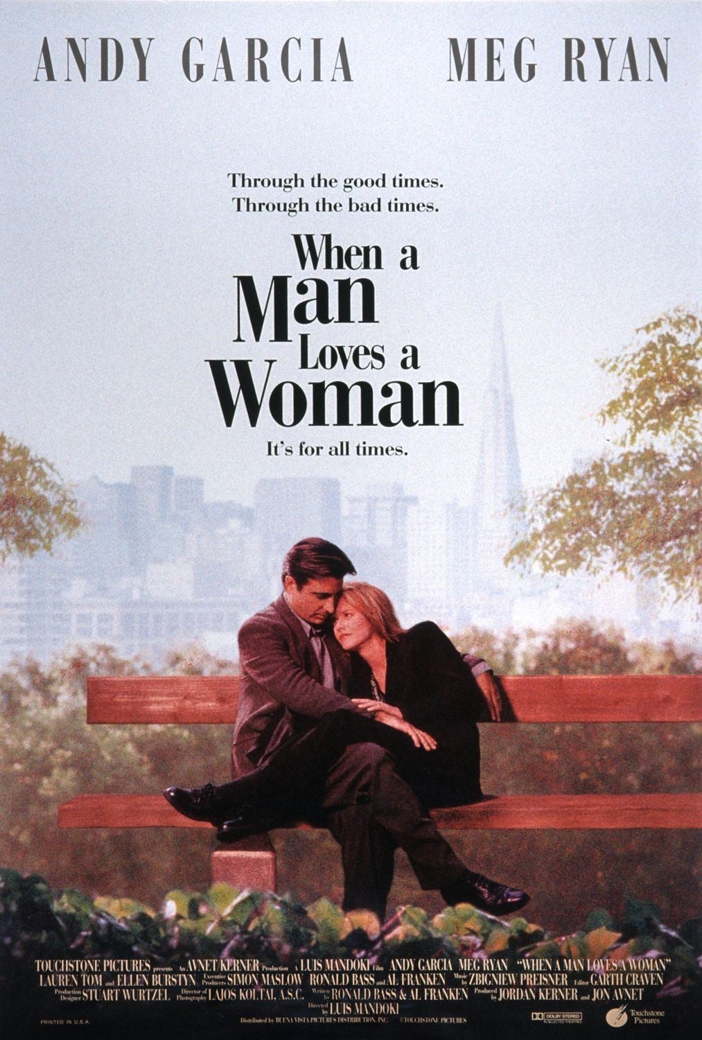 Plakat von "When a Man Loves a Woman"