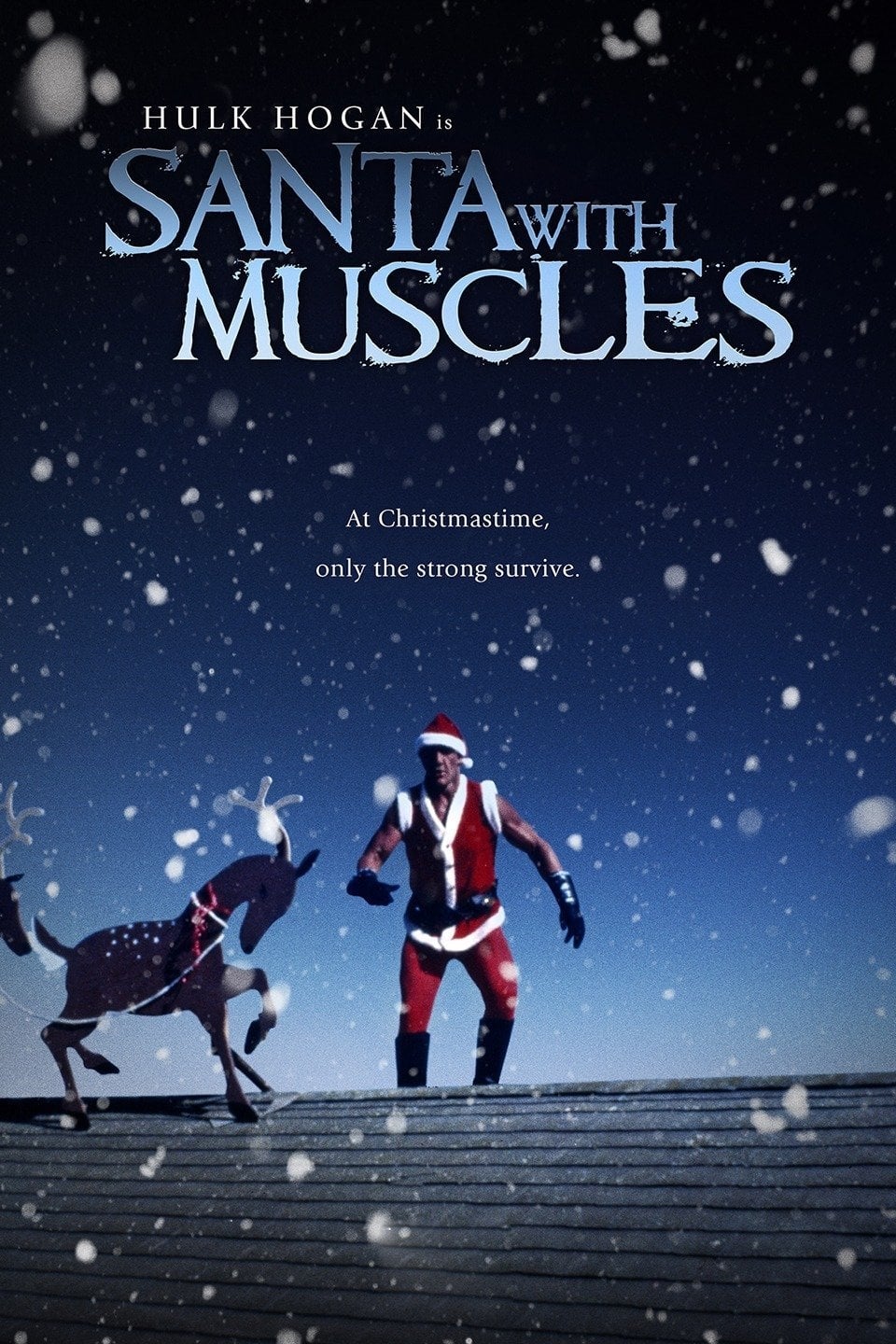 Plakat von "Santa Claus mit Muckis"