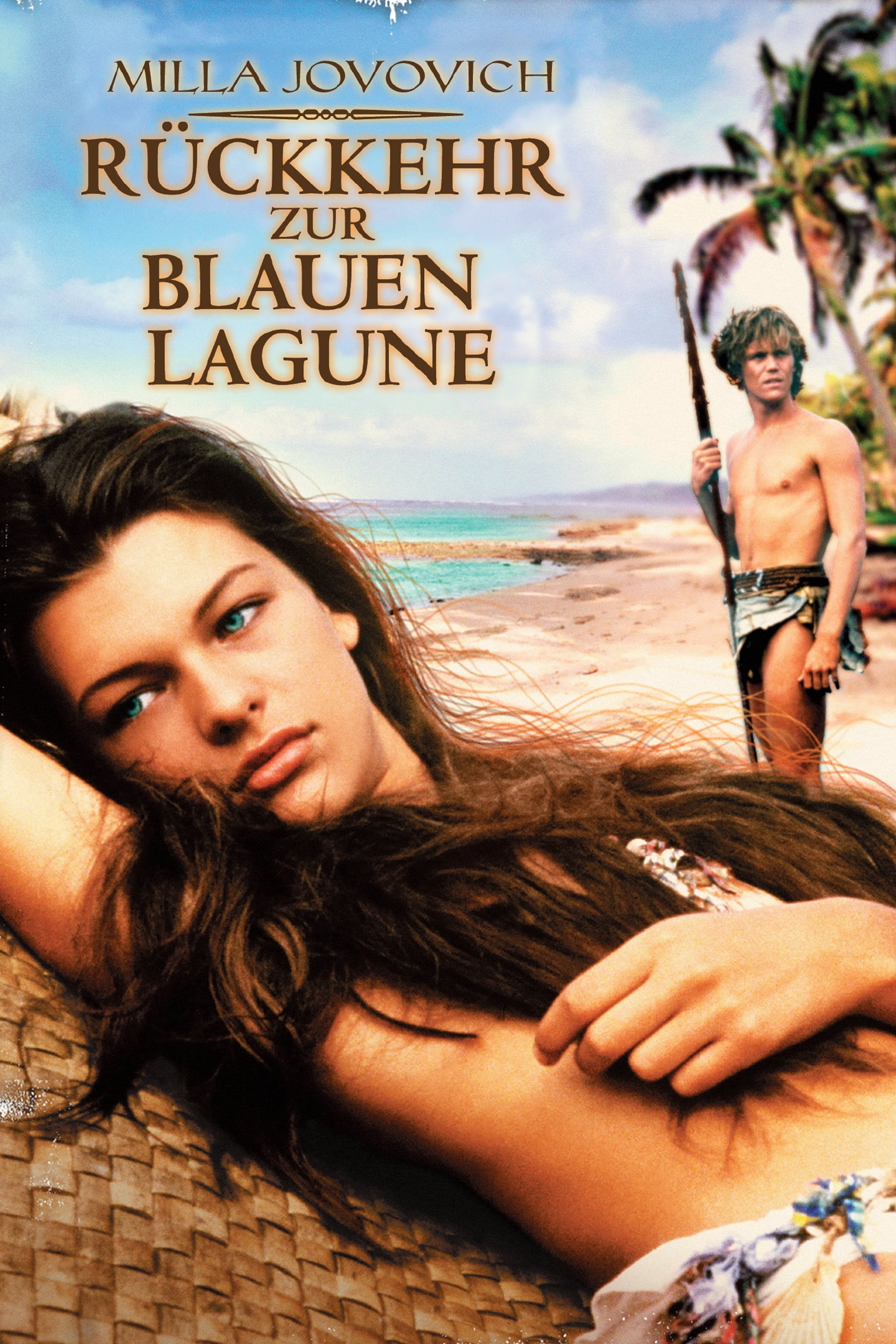 Plakat von "Rückkehr zur blauen Lagune"