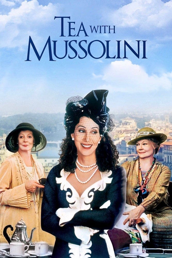 Plakat von "Tee mit Mussolini"