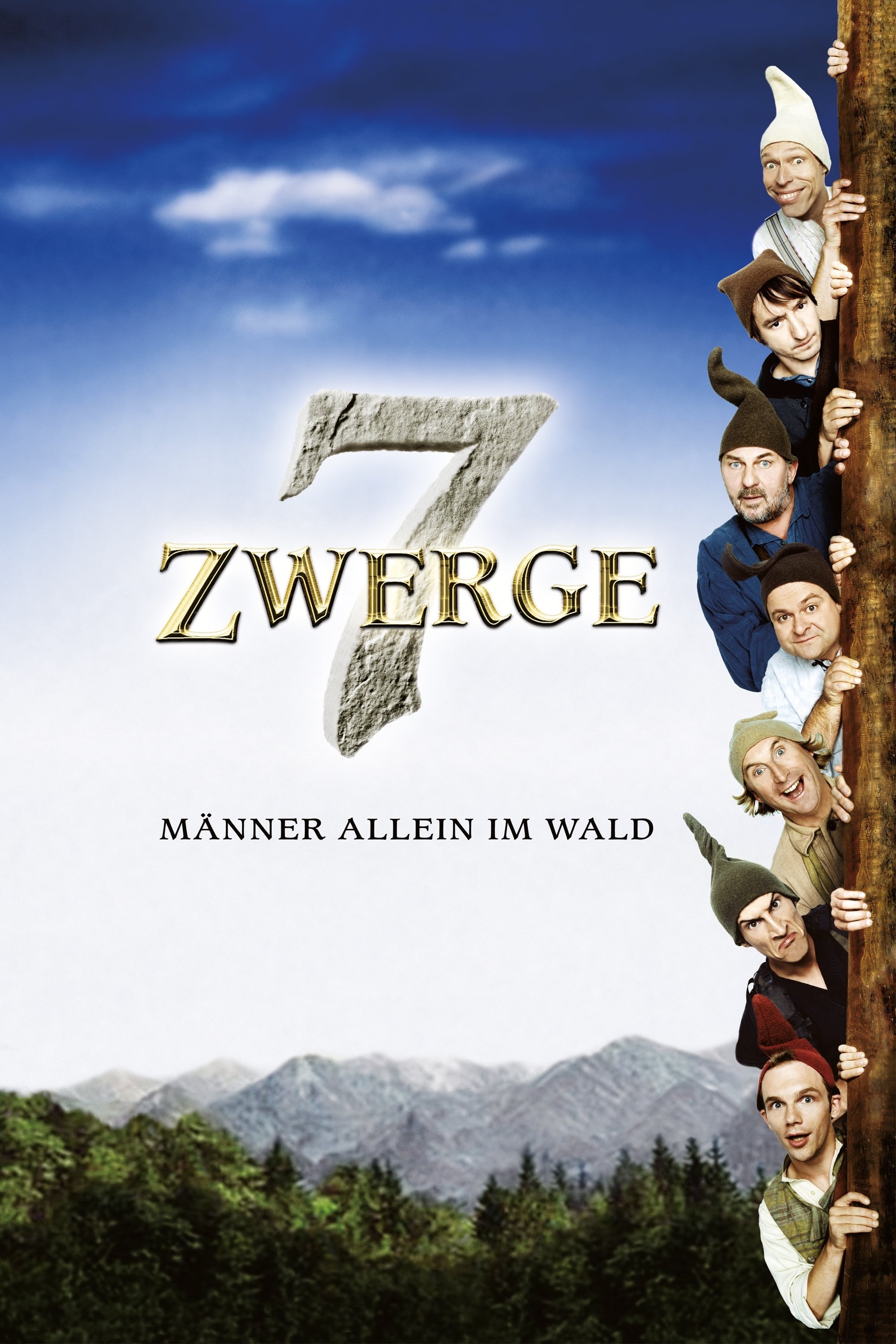 Plakat von "7 Zwerge - Männer allein im Wald"